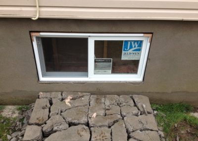 Ouverture de mur en pierre, brique ou béton pour fenêtre | Sciage de béton J.Vaillancourt et fils inc.