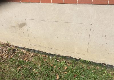 Ouverture de mur en pierre, brique ou béton pour fenêtre | Sciage de béton J.Vaillancourt et fils inc.